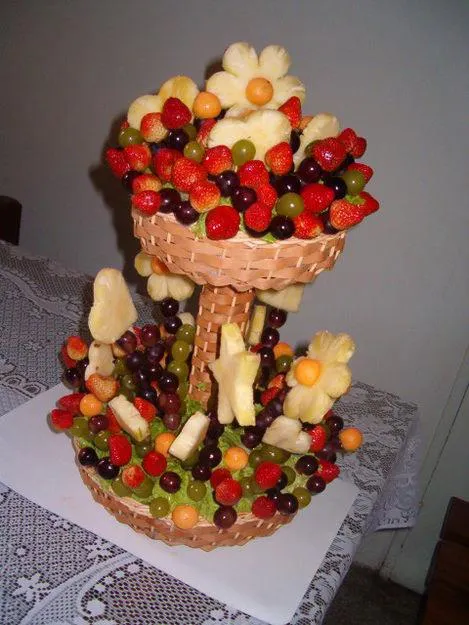 Arreglos de frutas caracas - Imagui