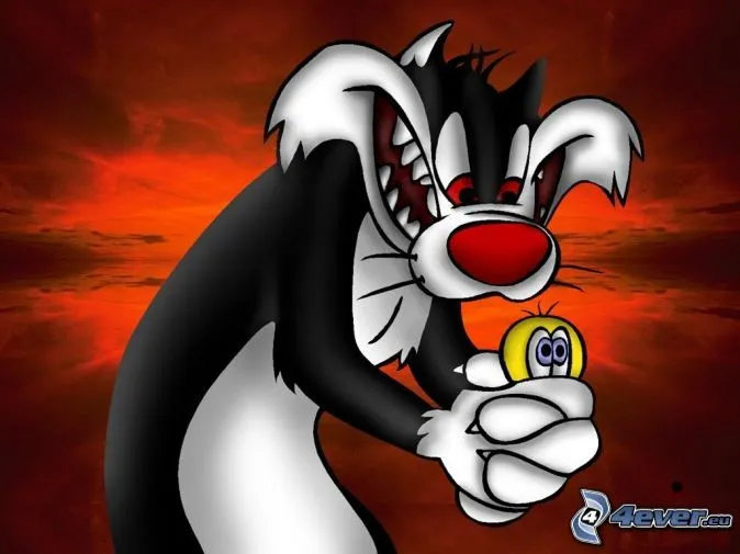 sylvester--tweety,-looney- ...