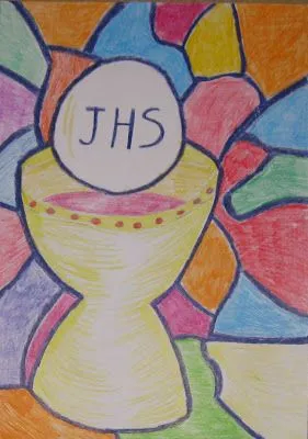 T: Concurso dibujo de Primera Comunión.