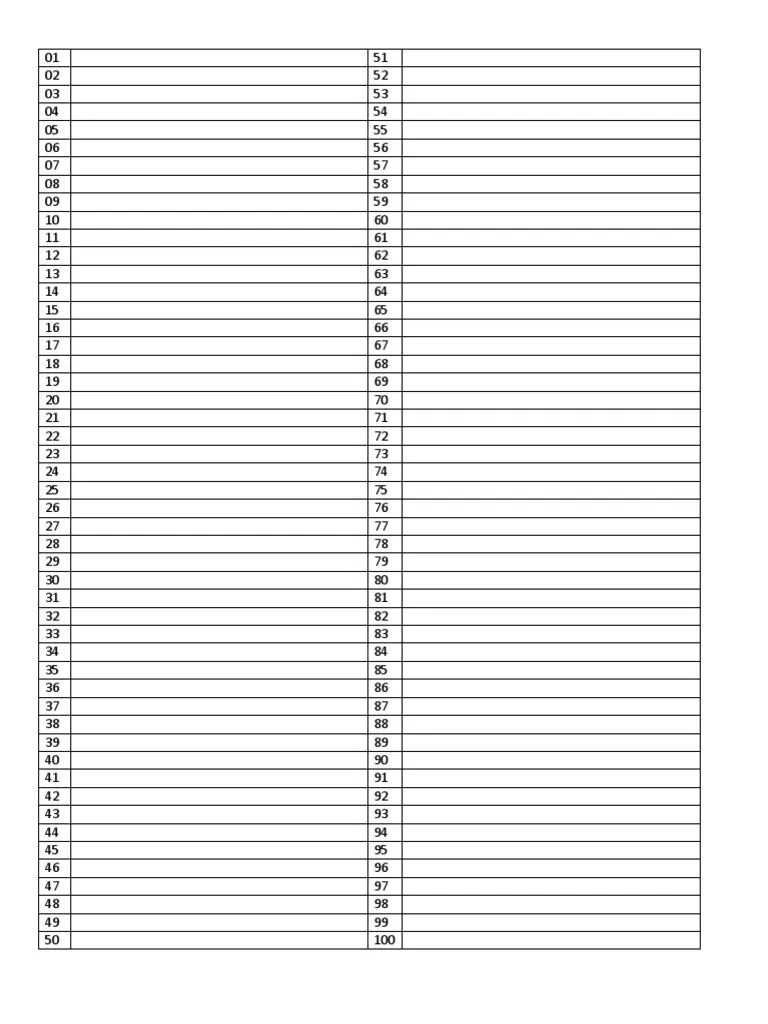 Tabla de Rifas | PDF
