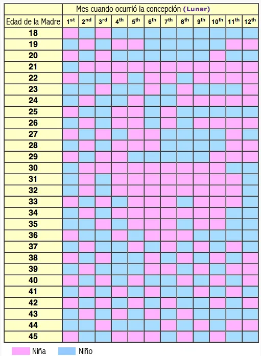 Calendario chino bebé - Imagui