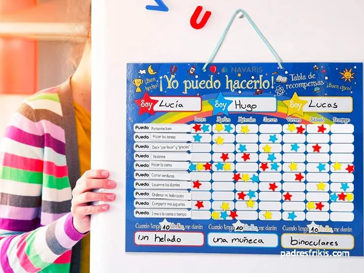 ▷ Tablas de recompensas para niños para imprimir en PDF | Padres Frikis ▷ Tablas de recompensas para niños para imprimir en PDF | Padres Frikis