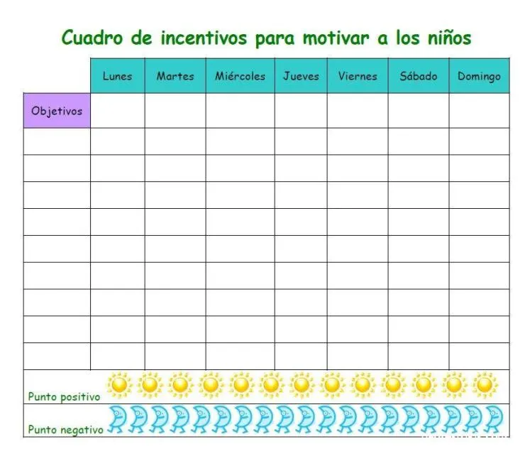 ▷ Tablas de recompensas para niños para imprimir en PDF | Padres Frikis ▷ Tablas de recompensas para niños para imprimir en PDF | Padres Frikis