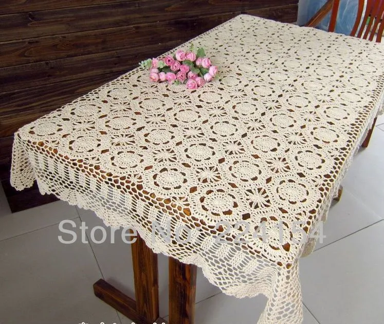 tablecloth crochet rectangular al por mayor de alta calidad de ...