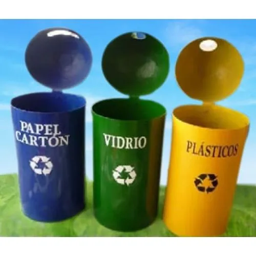 Tachos ecologicos por colores - Imagui