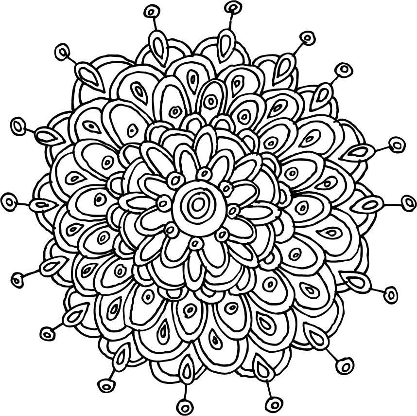 Tags: flowers , mandalas , zinnias