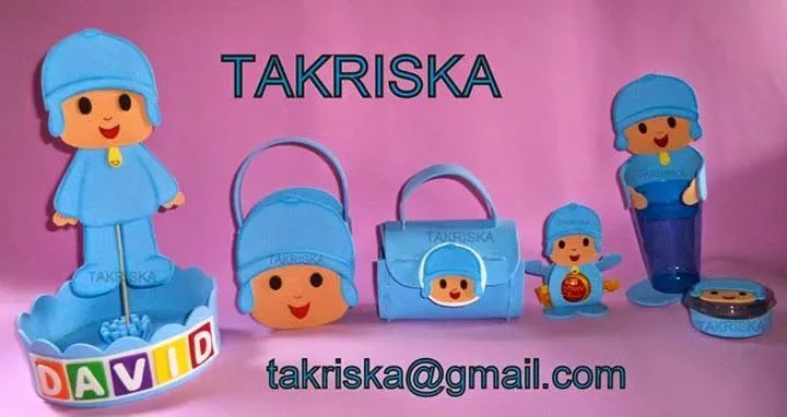 takriska: POCOYO DE EVA | Goma eva - Foami | Pinterest | Pocoyo ...