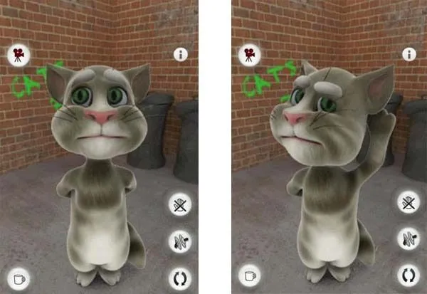 Talking Tom Cat, diviértete con este gato que repite todo lo que ...