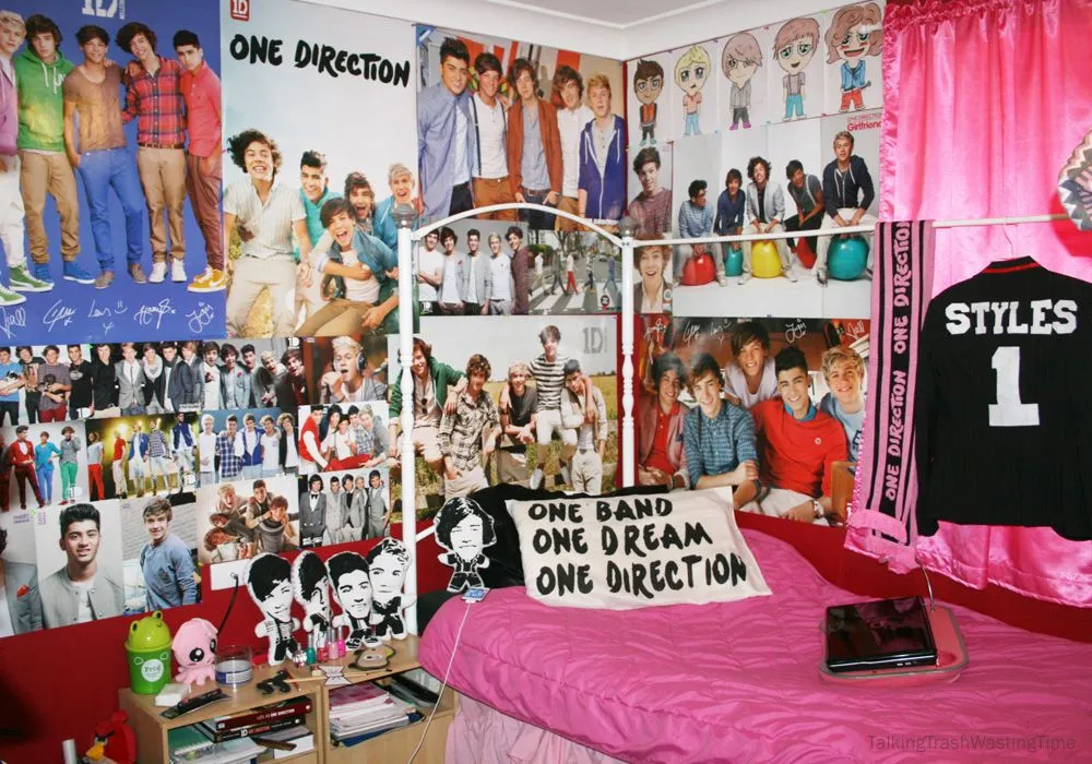 Talking Trash & Wasting Time: One Direction Teen bedroom Talking Trash & Wasting Time: One Direction Teen bedroom