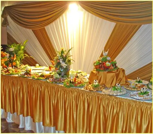 tallados de frutas y verduras: BUFFET PARA FIESTAS DE 15 AÑOS