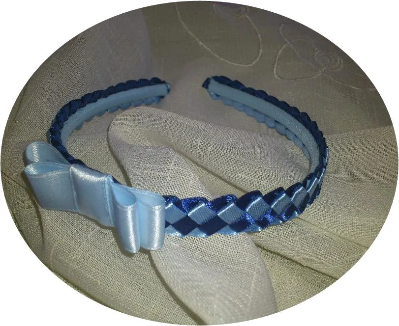 El taller de Almu: Diademas de lazo