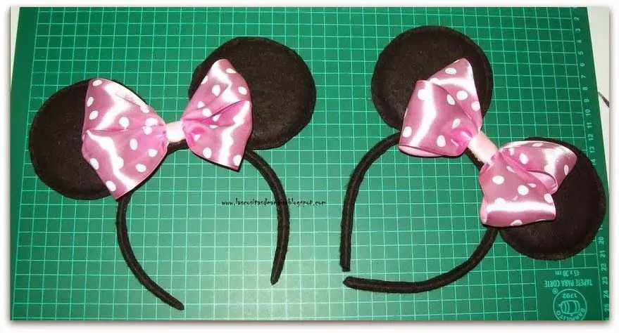 El taller de Anaisa: Diadema o Vincha de Minnie Mouse (Tutorial)