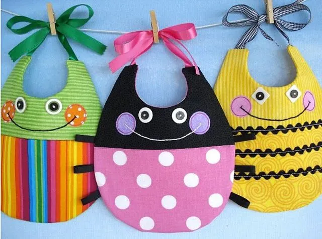 Baberos patchwork patrones - Imagui