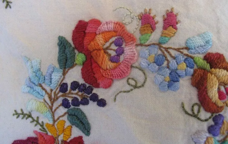 Taller de Bordado Rococó on Pinterest | Chile, Brazilian ...