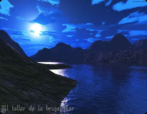 El taller de la brujaMar: Paisajes azules para fondos El taller de la brujaMar: Paisajes azules para fondos