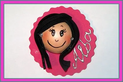 El Taller de Canelita: BROCHE FOFUCHA CARA (ref. FO010- El Taller de Canelita: BROCHE FOFUCHA CARA (ref. FO010-