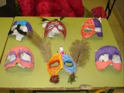Taller de caretas. Carnaval 2012 - YouTube