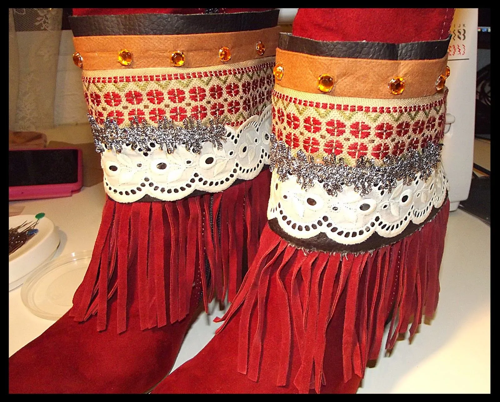 El Taller de Chapucina: Cubre botas