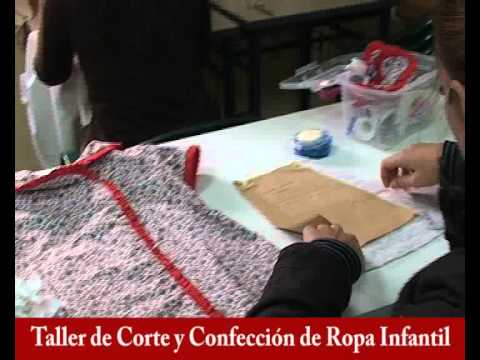 Taller de Corte y Confección de Ropa Infantil, Monitora María del ...