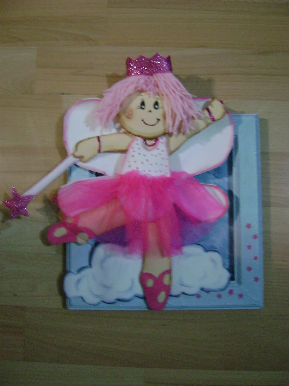 El taller de Lucy: Cuadro infantil en goma eva Bailarina Antonia El taller de Lucy: Cuadro infantil en goma eva Bailarina Antonia