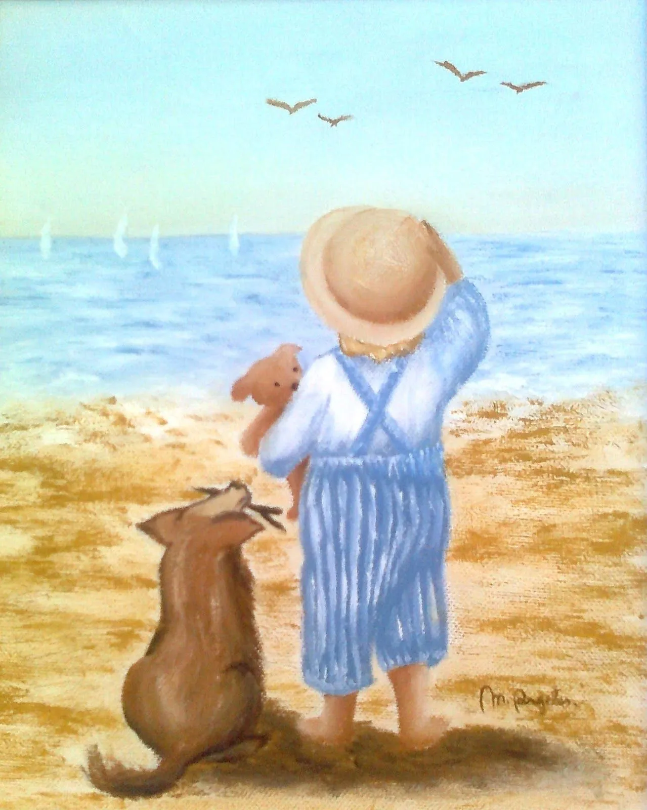 El taller de Mª Angeles: Pinturas infantiles para niño El taller de Mª Angeles: Pinturas infantiles para niño