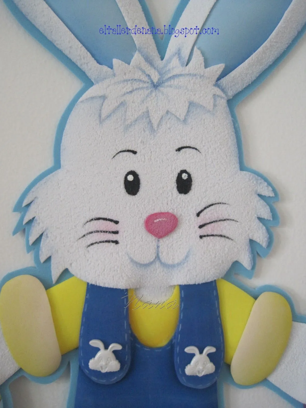 El Taller de Nana: Conejo en Foamy
