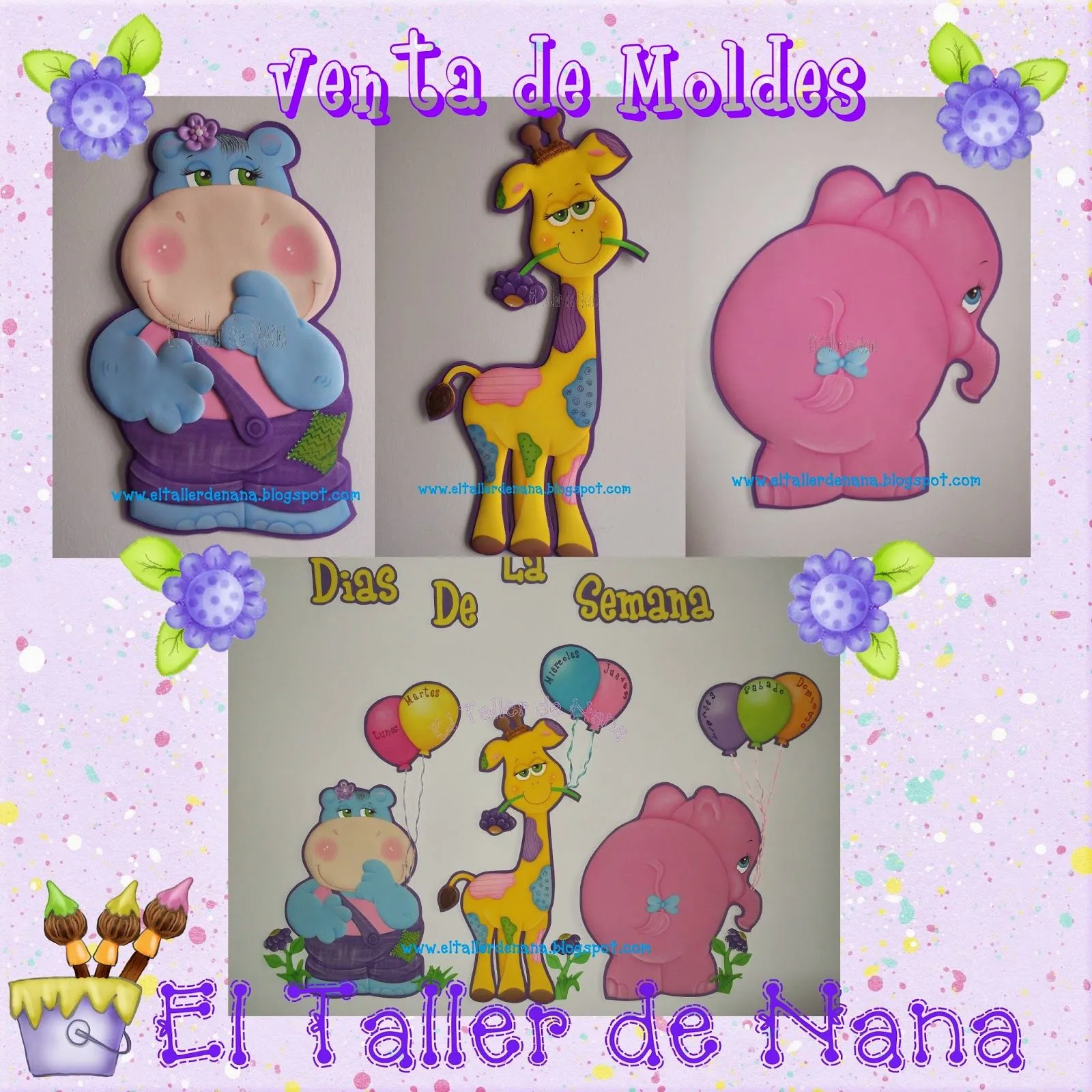 El Taller de Nana: Nuevos Moldes a la Venta