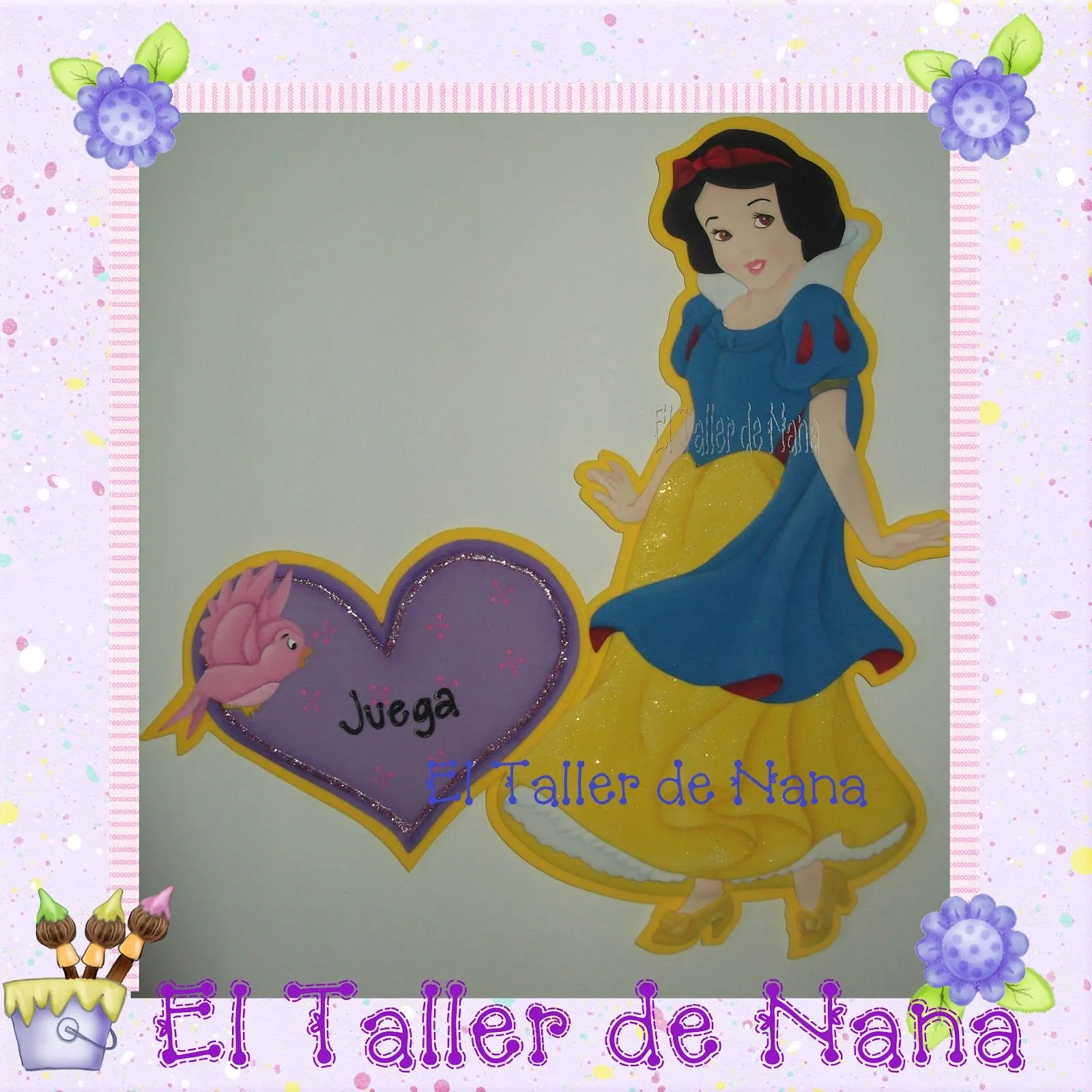 El Taller de Nana: Princesas de Disney en Foami El Taller de Nana: Princesas de Disney en Foami
