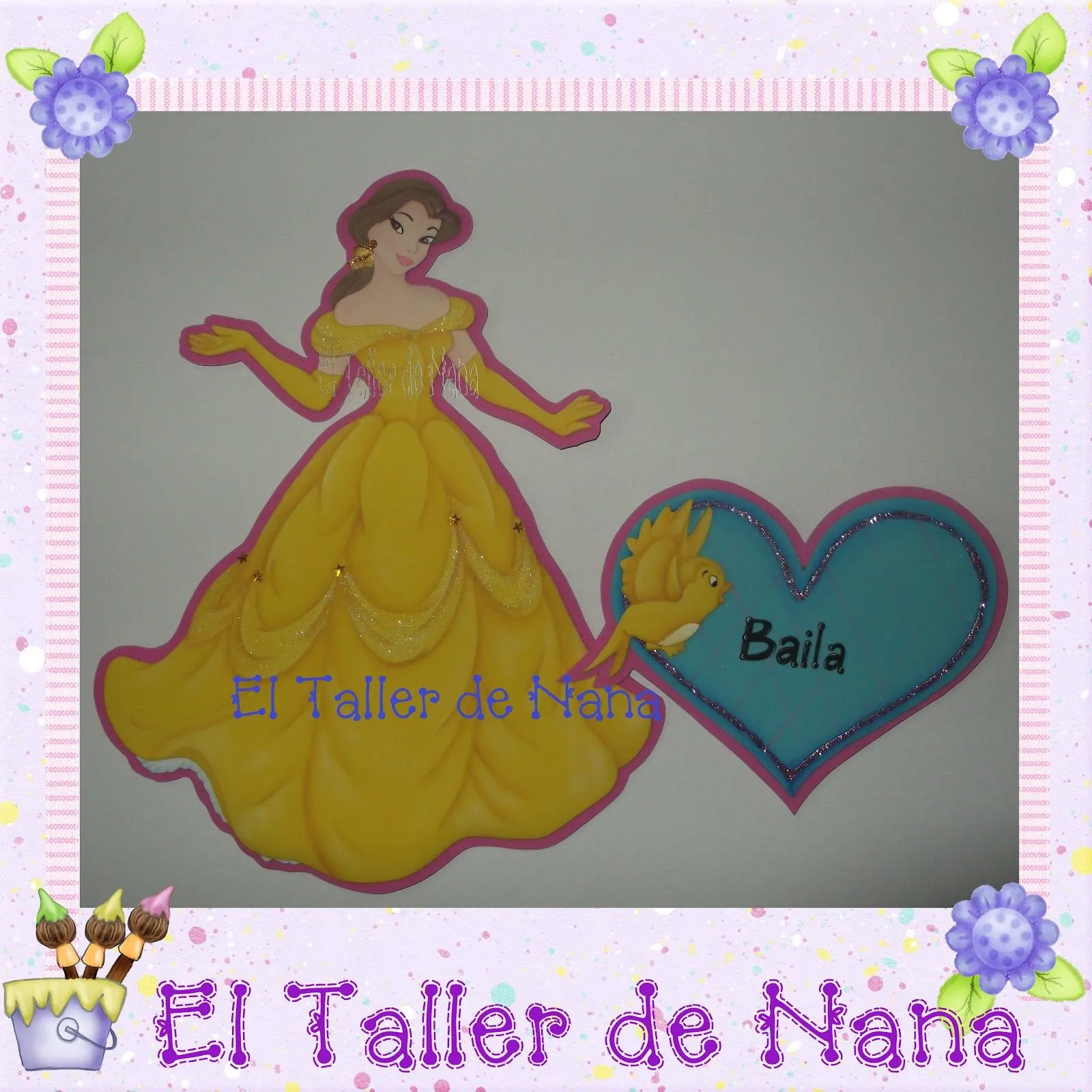 El Taller de Nana: Princesas de Disney en Foami El Taller de Nana: Princesas de Disney en Foami