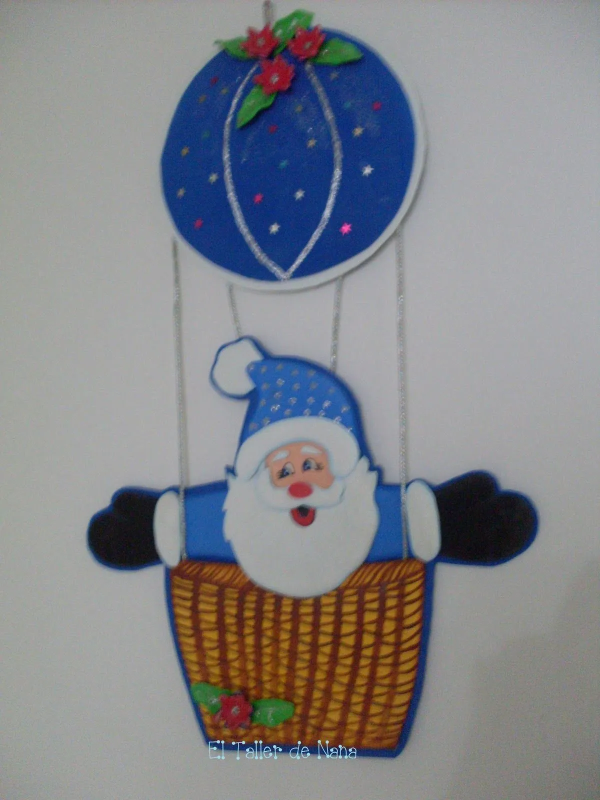 El Taller de Nana: Trabajos de Navidad en Foamy El Taller de Nana: Trabajos de Navidad en Foamy
