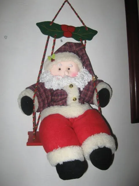 MI TALLER.: PAPA NOEL EN COLUMPIO.