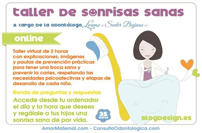 Taller de salud bucal online para padres