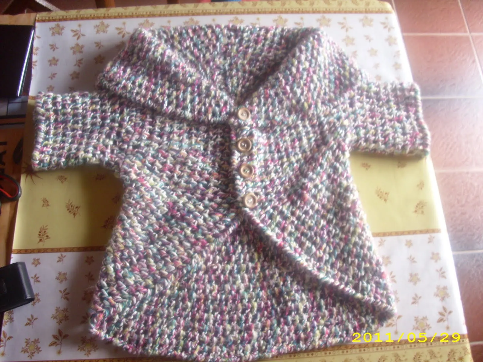 El taller de Sofía: Saco circular en crochet El taller de Sofía: Saco circular en crochet
