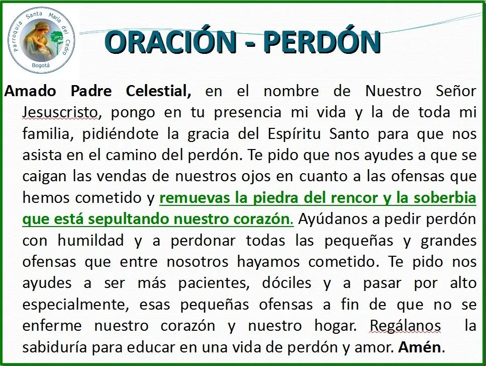 Talleres de Crecimiento en el Amor: ORACIÓN - PERDÓN Talleres de Crecimiento en el Amor: ORACIÓN - PERDÓN