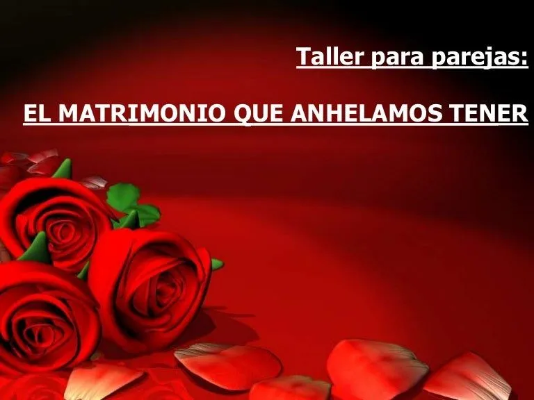 tallerparamatrimoniospowerpoin ...
