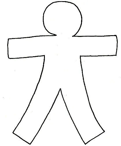 Tallita y las clases de religión: Cuento: El monigote de papel...