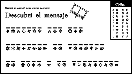 Tallita y las clases de religión: Descubre el mensaje... Tallita y las clases de religión: Descubre el mensaje...
