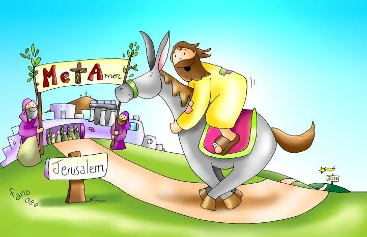 Tallita y las clases de religión: Domingo de ramos para niños/as...