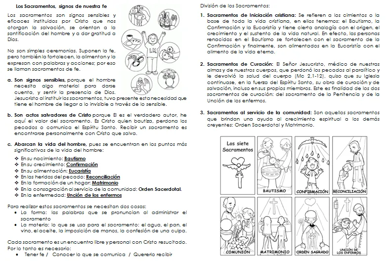 Tallita y las clases de religión: Explicación de los sacramentos... Tallita y las clases de religión: Explicación de los sacramentos...