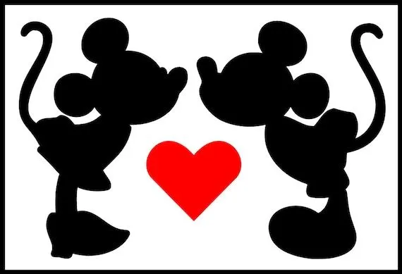 Child Size Mickey Inspired Mickey & Minnie by 3LittleDevilsDesigns