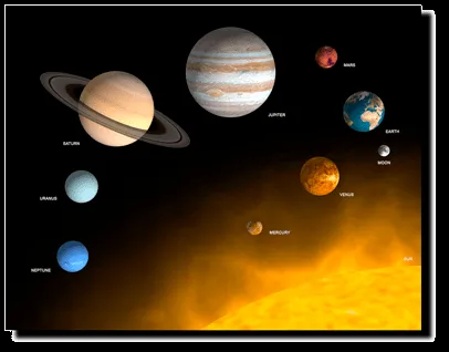 Tamaños y distancias del Sistema Solar | Universo Cuántico Tamaños y distancias del Sistema Solar | Universo Cuántico