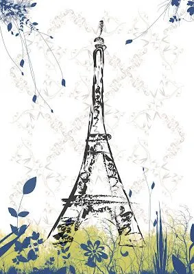 Torre eiffel dibujo - Imagui