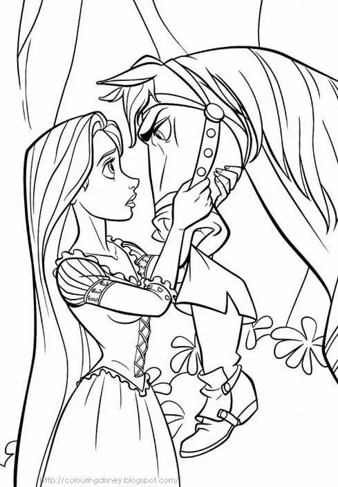 tangled-coloring-pages-maximus ...
