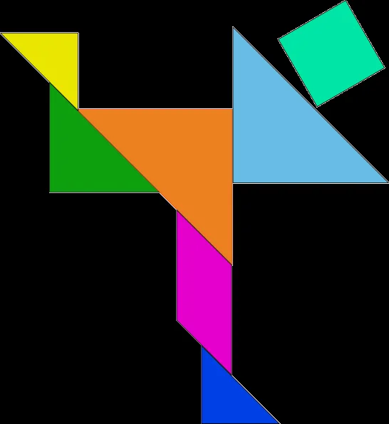 Tangram Animal - ClipArt Best