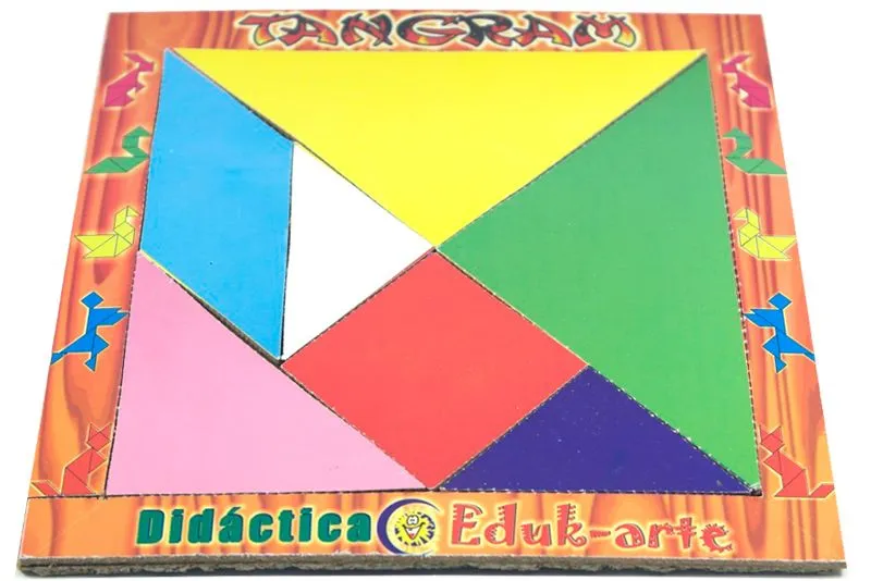 TANGRAM MADERA GRANDE 20 CM X 20 CM ROMPECABEZAS DE FIGURAS ... TANGRAM MADERA GRANDE 20 CM X 20 CM ROMPECABEZAS DE FIGURAS ...