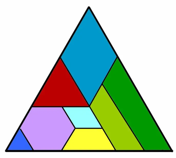 TANGRAM TRIANGULAR | Juegos y matemáticas