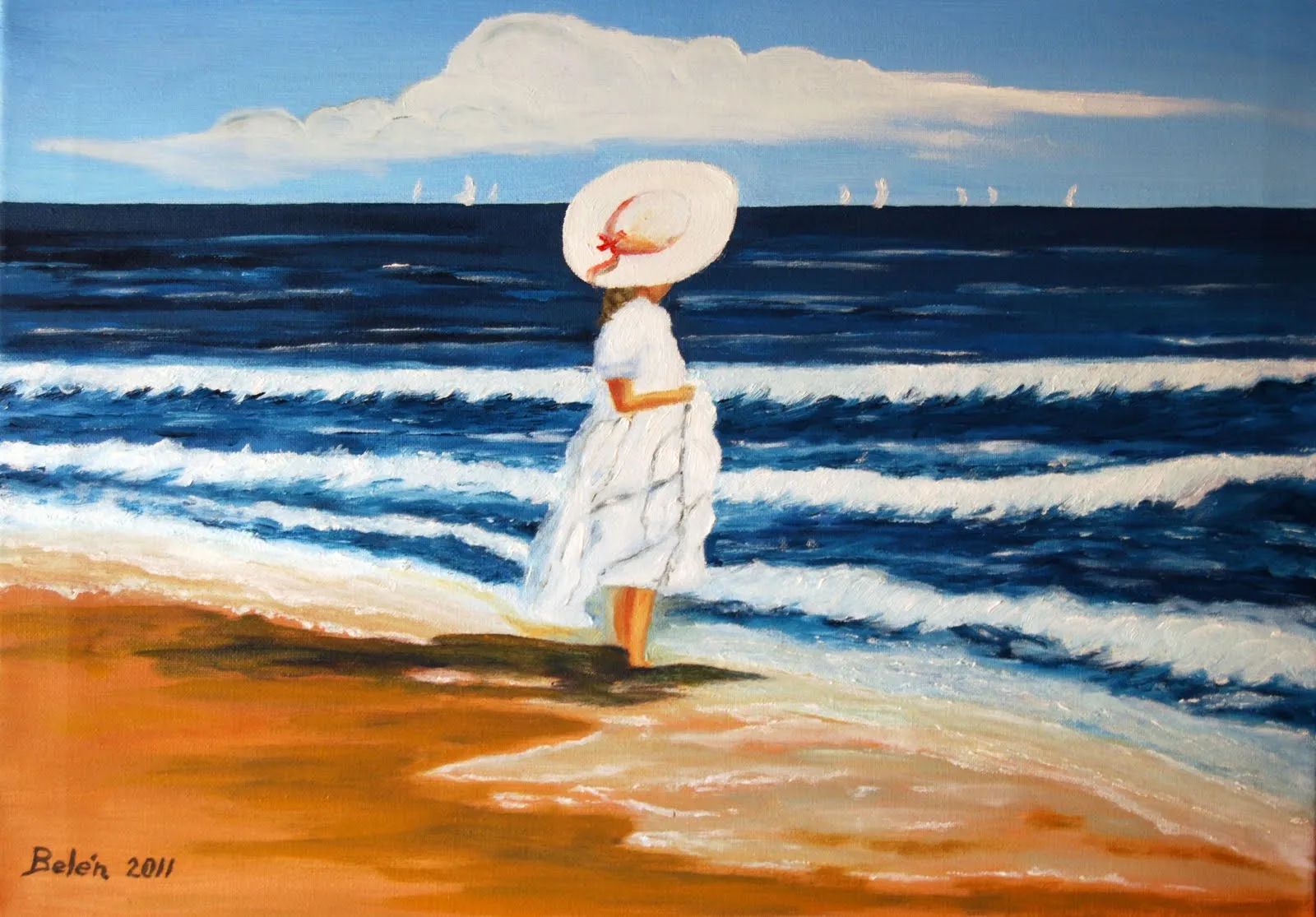 COMO ES POSIBLE TANTA BELLEZA ?: MIS PINTURAS