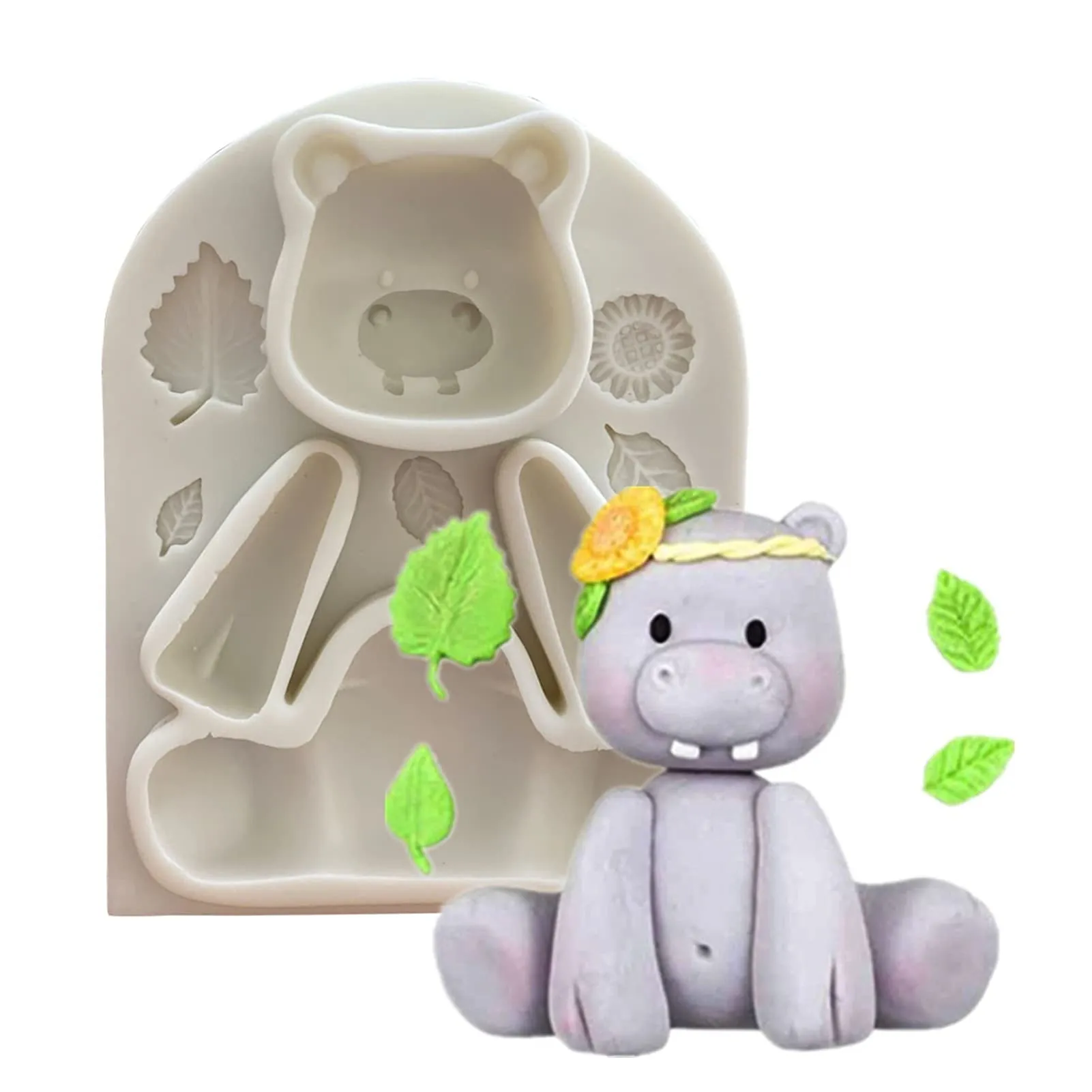 TAOT Molde de silicona con diseño de flores de animales del bosque, para decoración de tartas, chocolate, fondant, jabón, resina, moldes para hornear (color: hipopótamo) : Amazon.com.mx: Hogar y Cocina TAOT Molde de silicona con diseño de flores de animales del bosque, para decoración de tartas, chocolate, fondant, jabón, resina, moldes para hornear (color: hipopótamo) : Amazon.com.mx: Hogar y Cocina