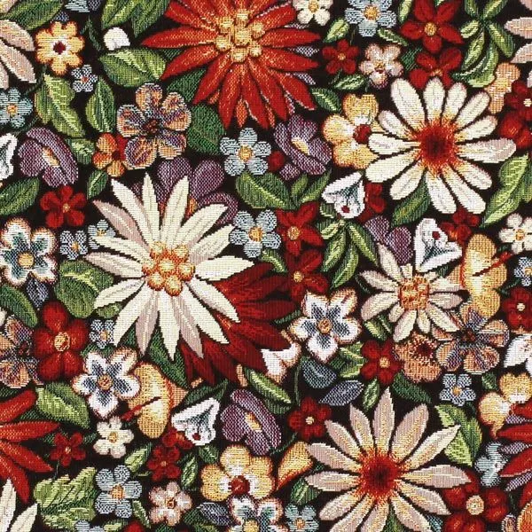 Tapiz Floreado - mezcla de colores - Telas de tapicería (Gobelin ... Tapiz Floreado - mezcla de colores - Telas de tapicería (Gobelin ...