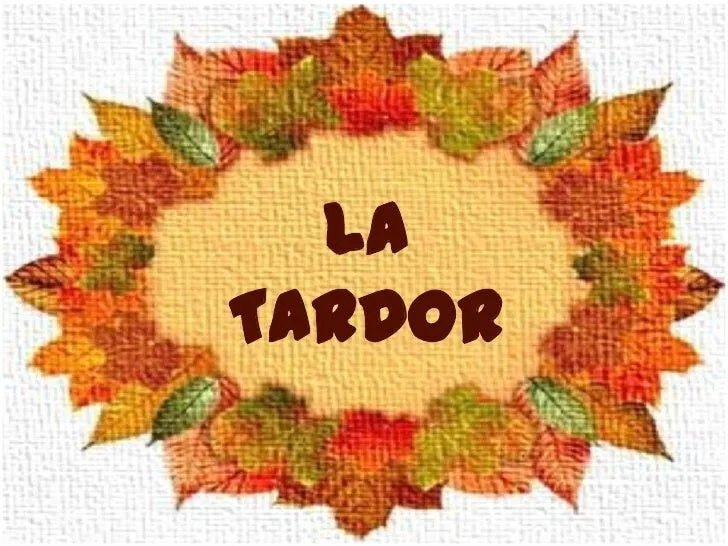 La tardor